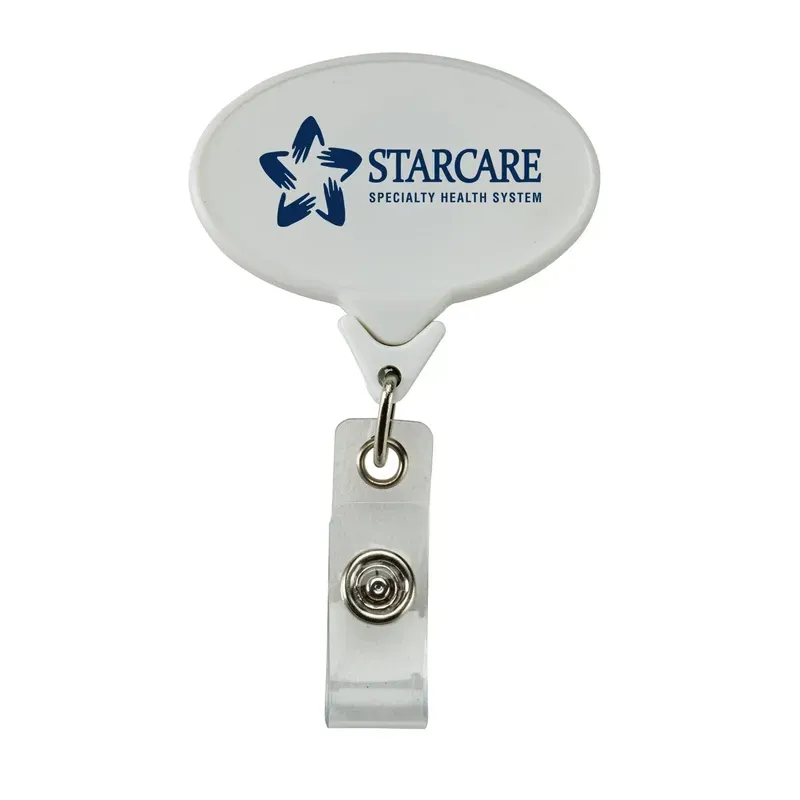 Oval Secure-A-Badge™