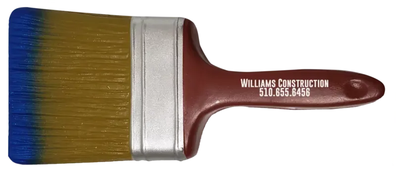 Imprinted Paint Brush Stress Reliever