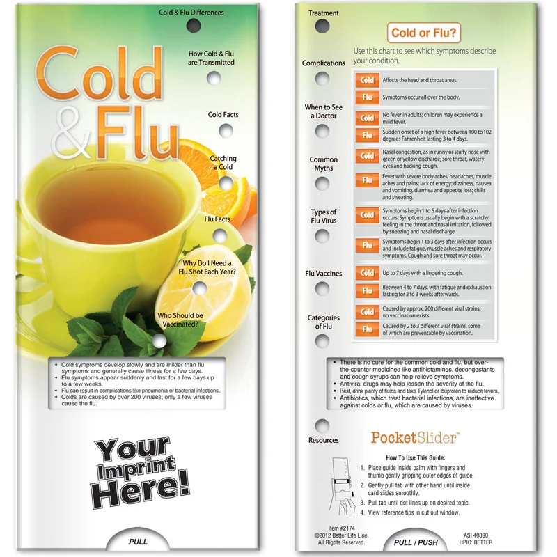 Pocket Slider - Cold and Flu