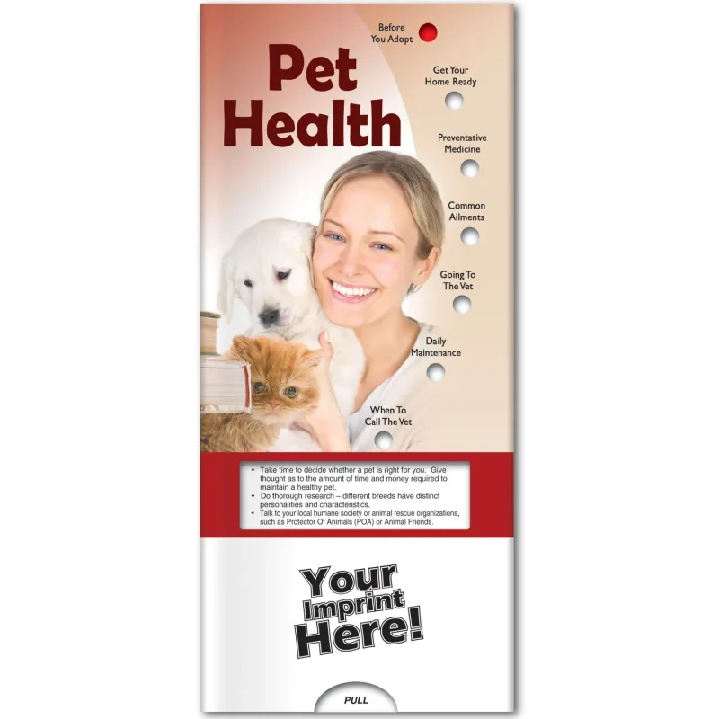 Custom Pocket Slider - Pet Health — view 2
