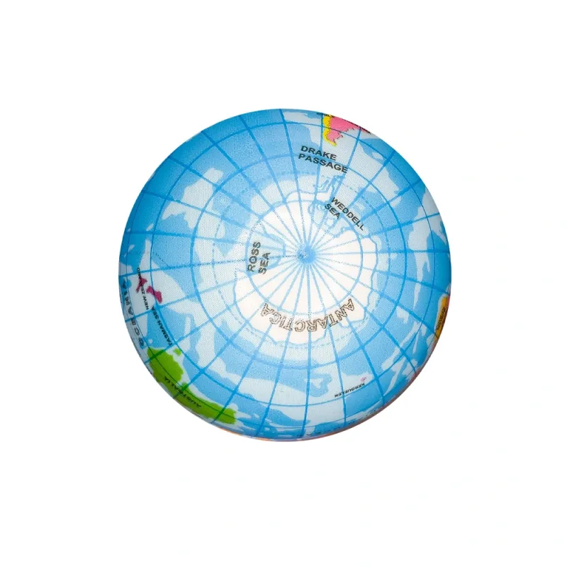 Custom Printed Printed Globe PU Ball 3” — view 6