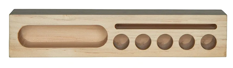 Custom Printed Wood Desk Organizer — view 5