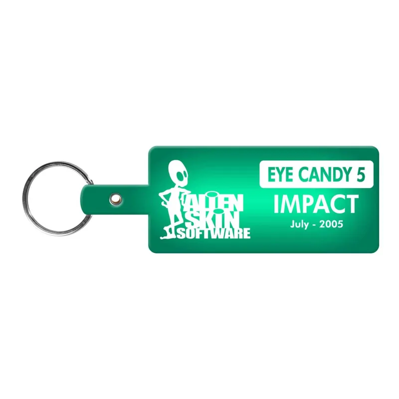 Rectangle Flexible Key Tag — view 11