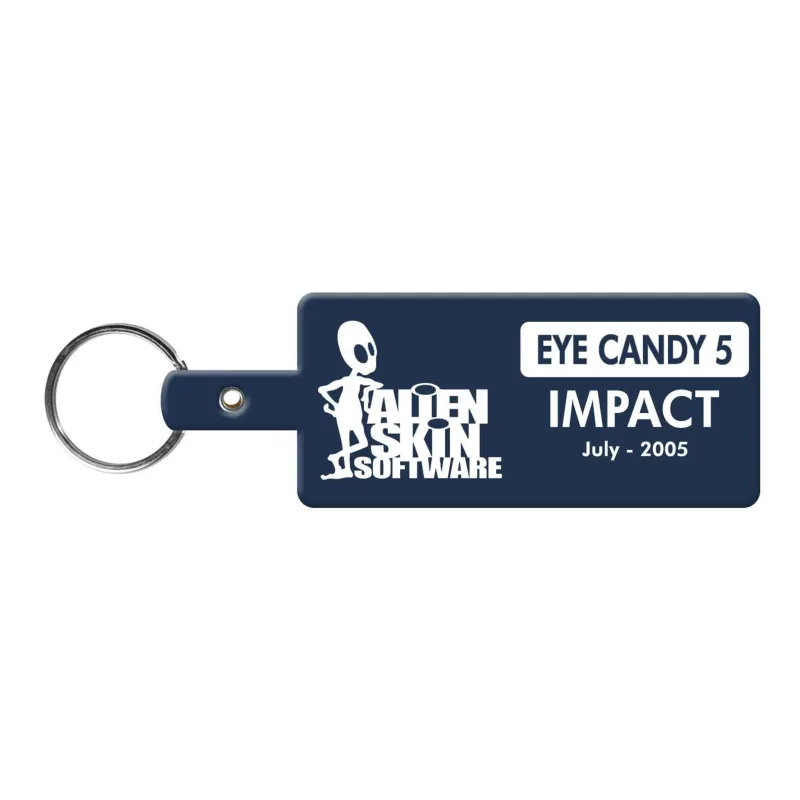 Rectangle Flexible Key Tag — view 5