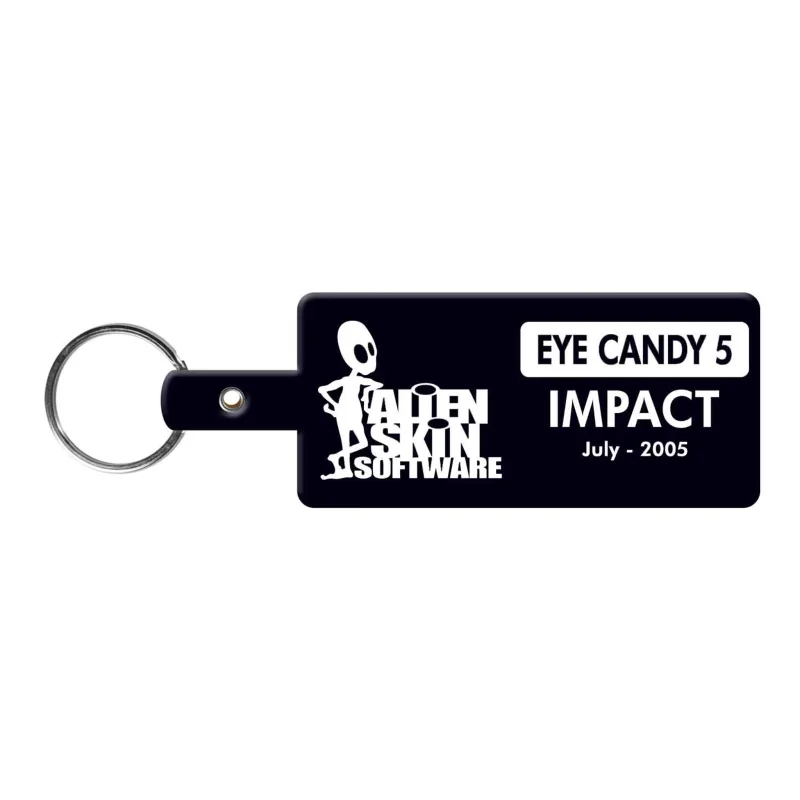 Rectangle Flexible Key Tag — view 7