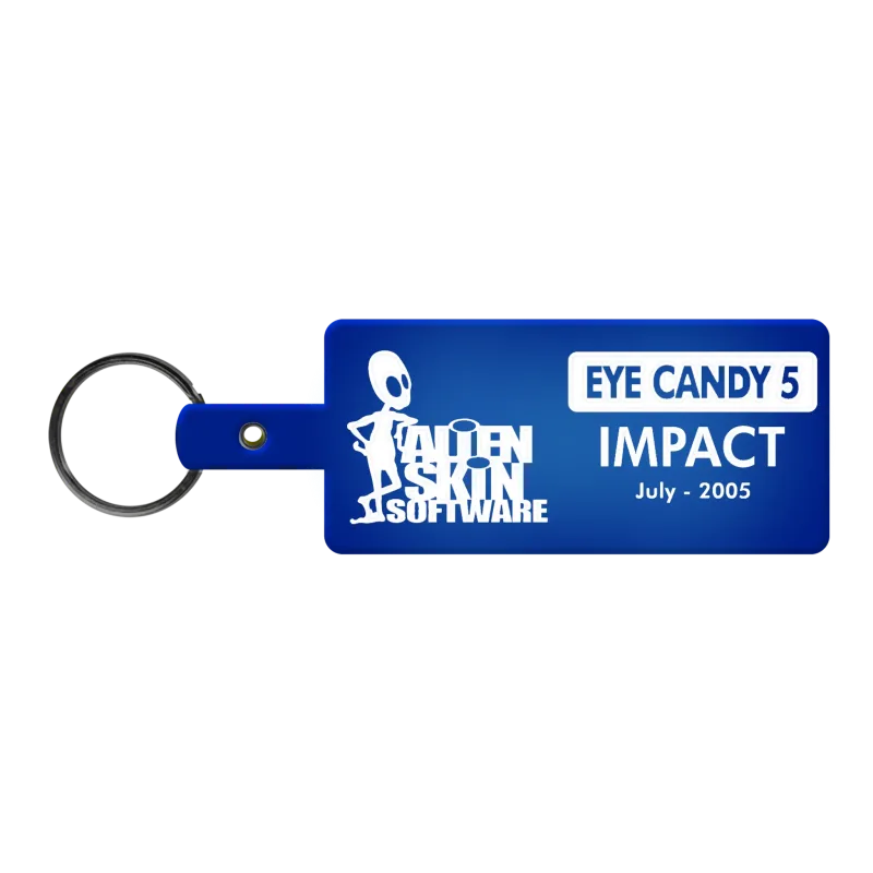 Rectangle Flexible Key Tag — view 9