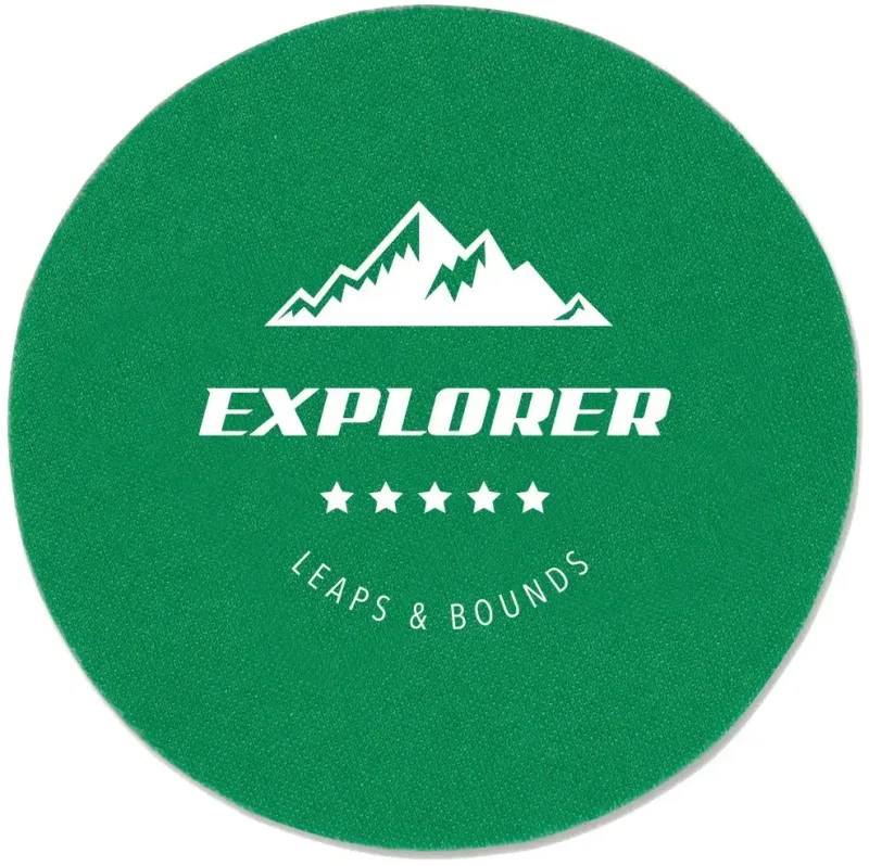Personalized Round Foam Coasters — view 10