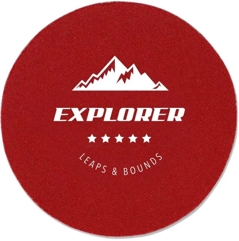 Personalized Round Foam Coasters — view 11