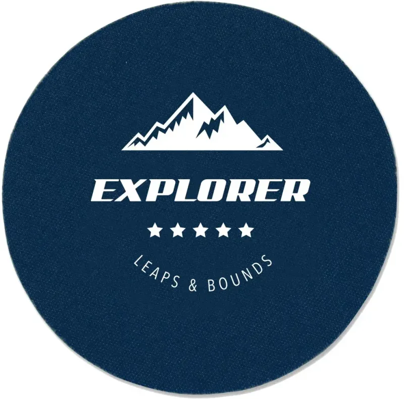 Personalized Round Foam Coasters — view 12