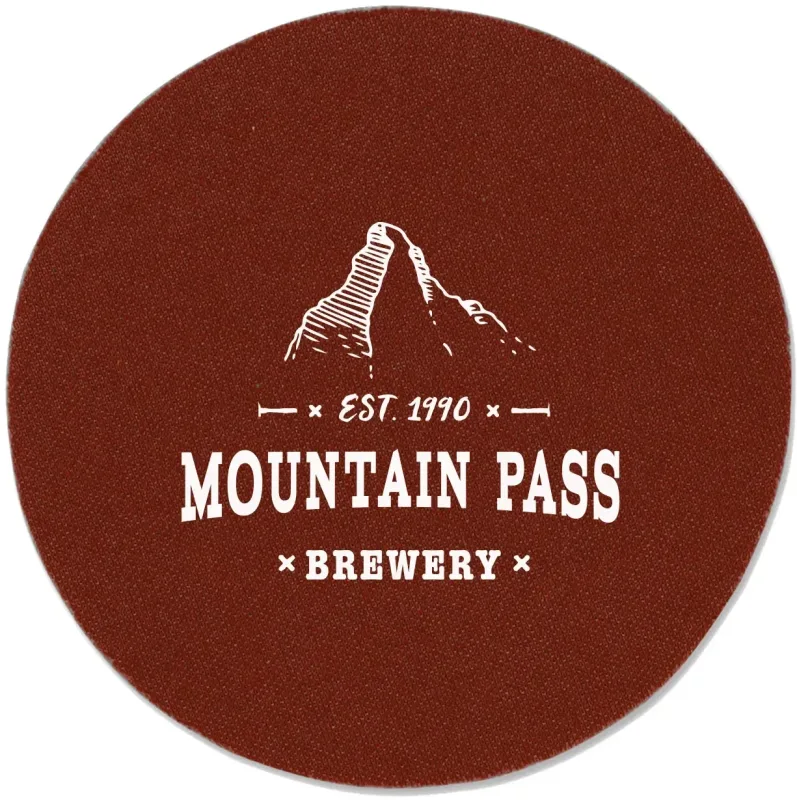 Personalized Round Foam Coasters — view 14