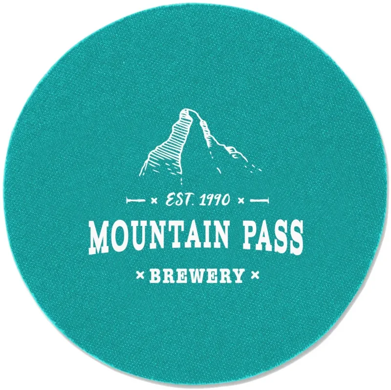 Personalized Round Foam Coasters — view 15
