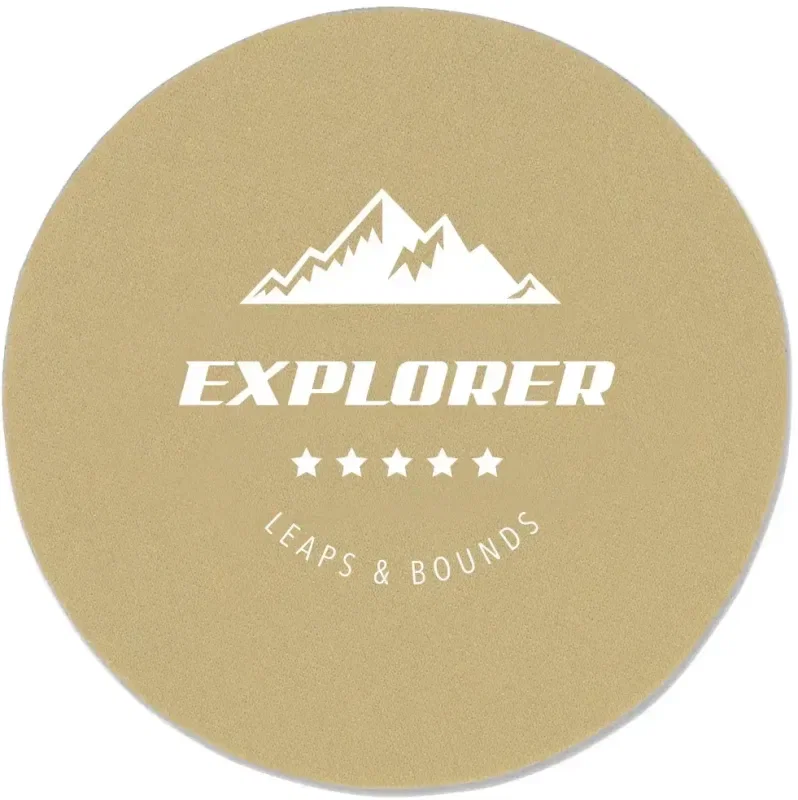 Personalized Round Foam Coasters — view 8