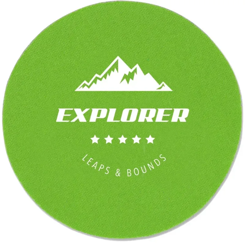 Personalized Round Foam Coasters — view 9