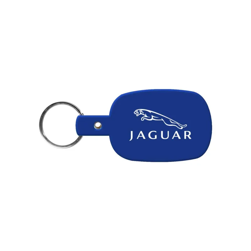 Round Rectangle Flexible Key Tag — view 2