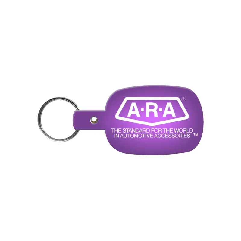 Round Rectangle Flexible Key Tag — view 11