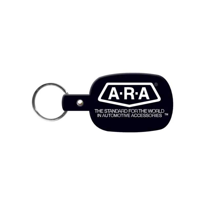 Round Rectangle Flexible Key Tag — view 3