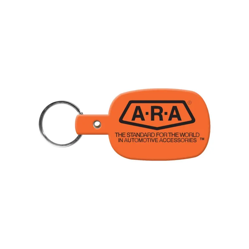 Round Rectangle Flexible Key Tag — view 6