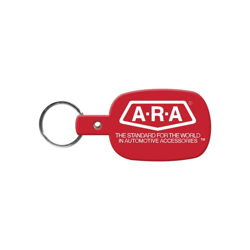 Round Rectangle Flexible Key Tag — view 7