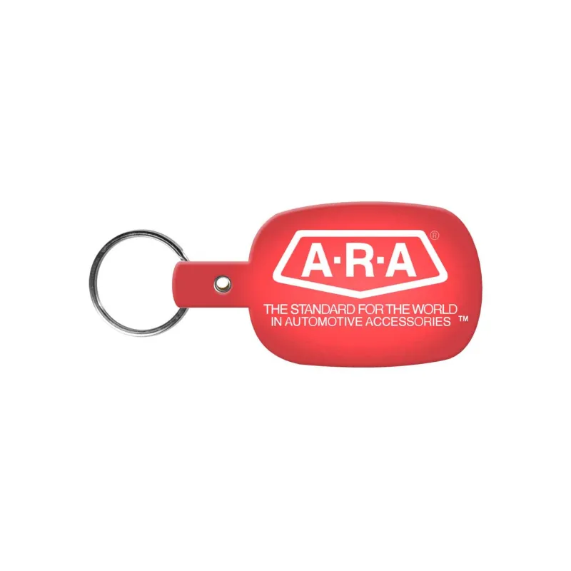 Round Rectangle Flexible Key Tag — view 10