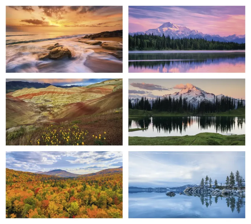 Custom Scenes of America Calendar — view 2