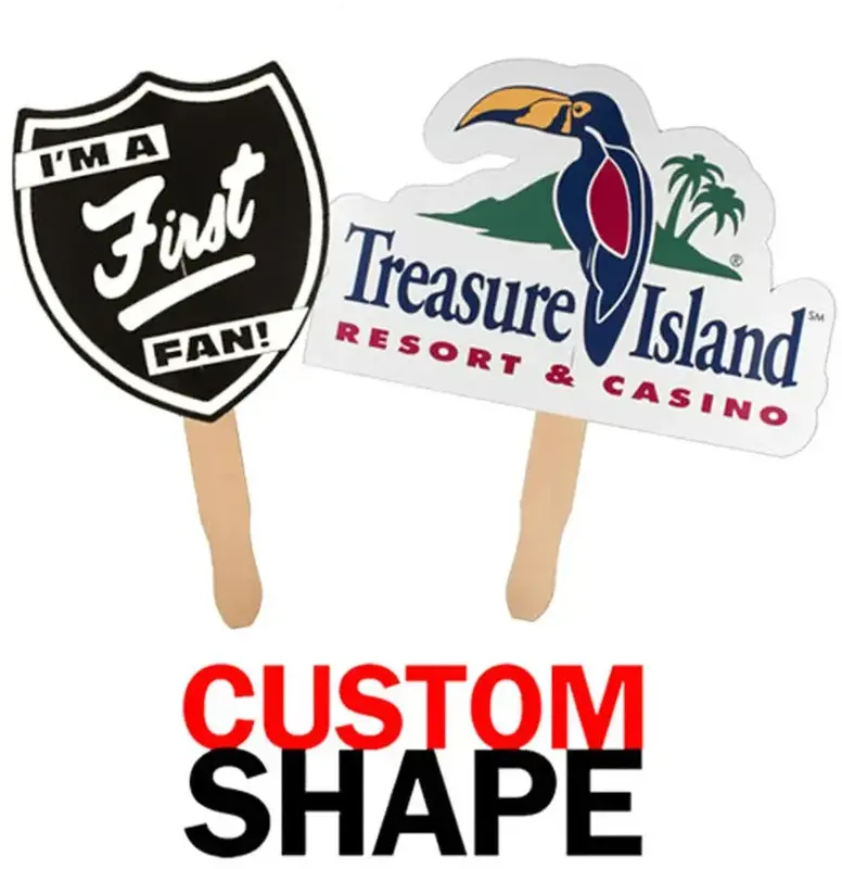 Custom Shape Hand Fan