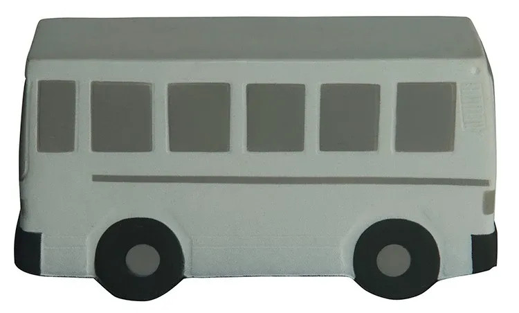 Custom Printed Shuttle Bus Stress Reliever — view 4