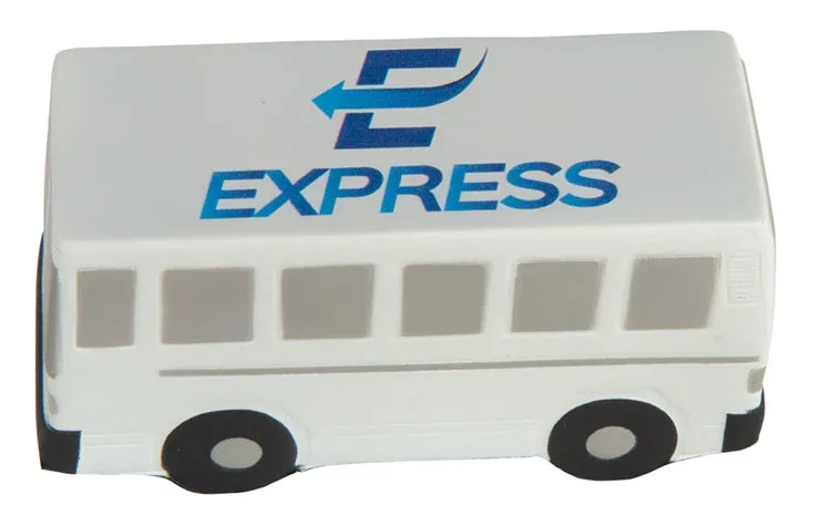 Custom Printed Shuttle Bus Stress Reliever — view 6
