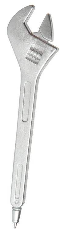 Imprinted Silver Wrench Tool Pen — view 2