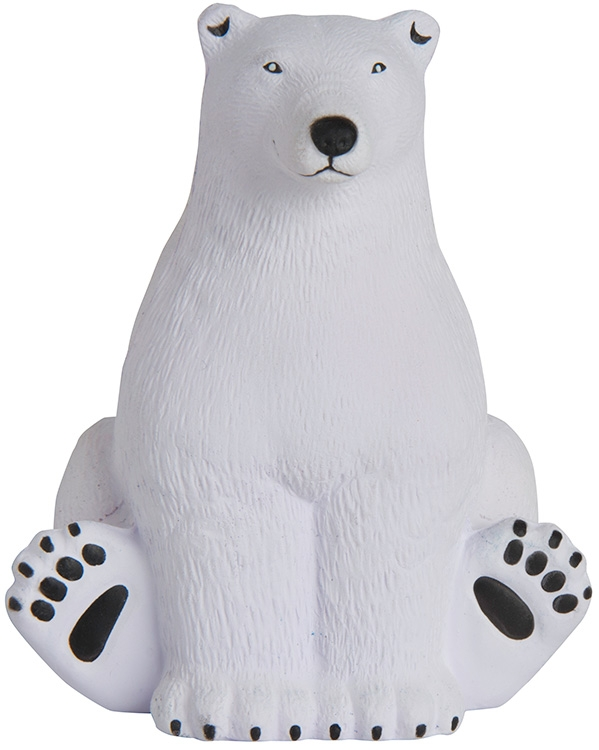 Sitting Polar Bear Stress Reliever