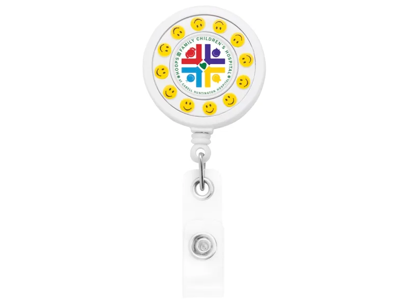 Custom Spinner Retractable ID Badge Reel — view 6