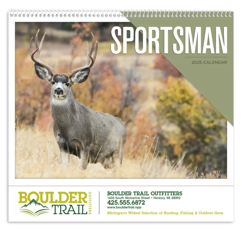 Custom Sportsman Calendar — view 2