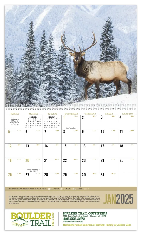 Custom Sportsman Calendar — view 3