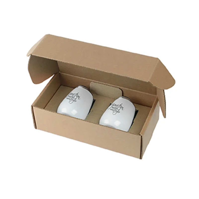 Stainless Steel Stemless Wine Glasses Gift Box Set — view 6