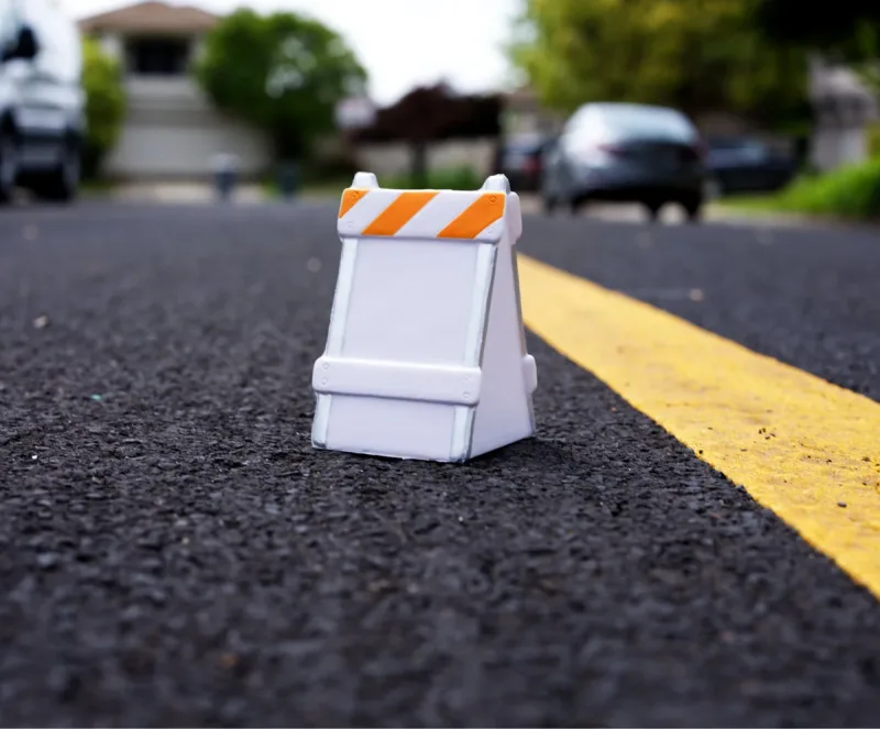 Street Barricade Stress Reliever — view 4