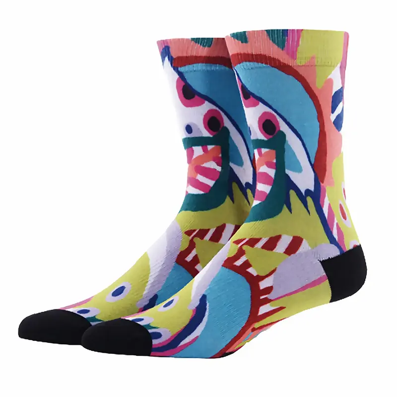 Custom Sublimated Dress Socks