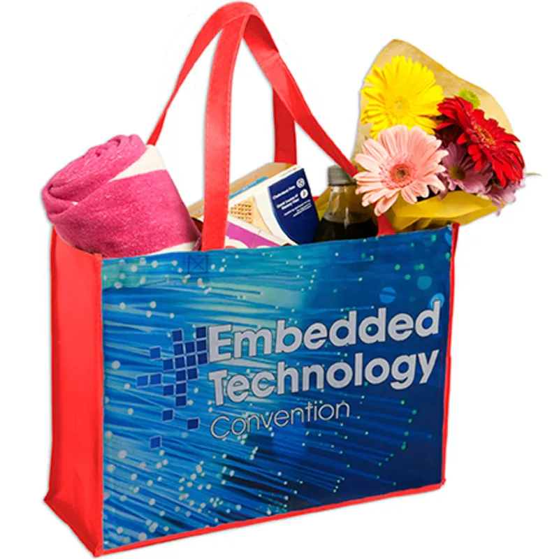 Sublimated Non-Woven Shopping Tote — view 4
