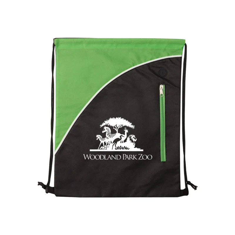 Summit Non-Woven Drawstring Backpack — view 3