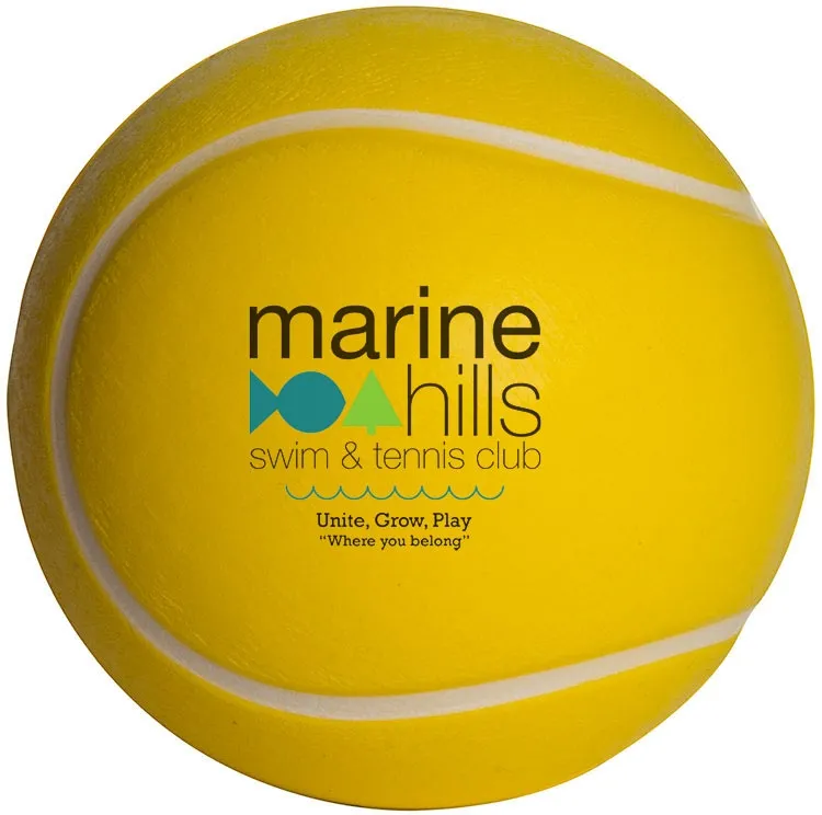 Custom Printed Tennis Ball Stress Reliever