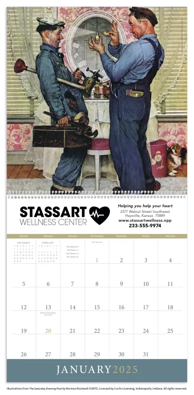 Custom The Saturday Evening Post Calendar — view 3