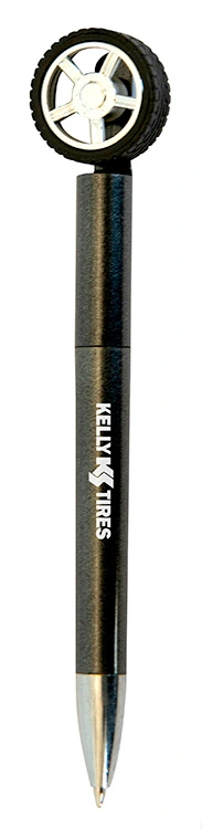 Imprinted Tire Ballpoint Clicker Pen