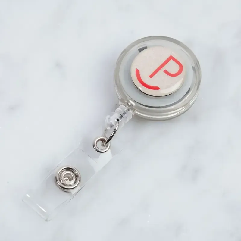 Logo Translucent Badge Reel