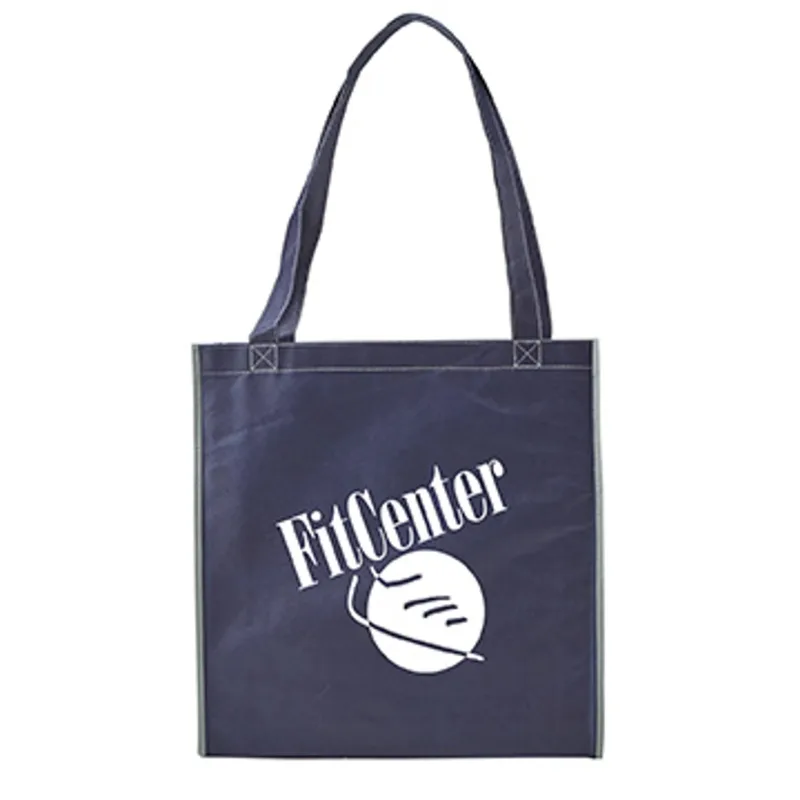 Two-Tone Non-Woven Convention Tote — view 6