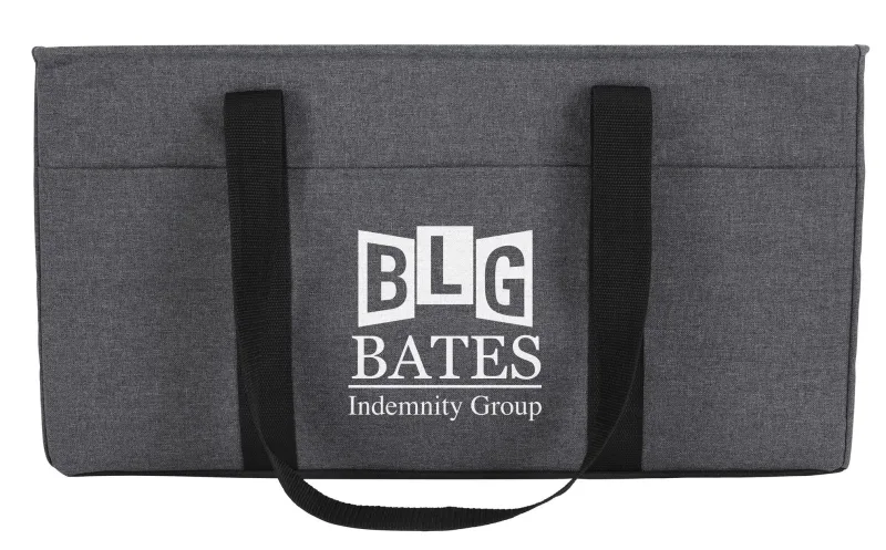 Custom Two-Tone Utility Tote Bag — view 2