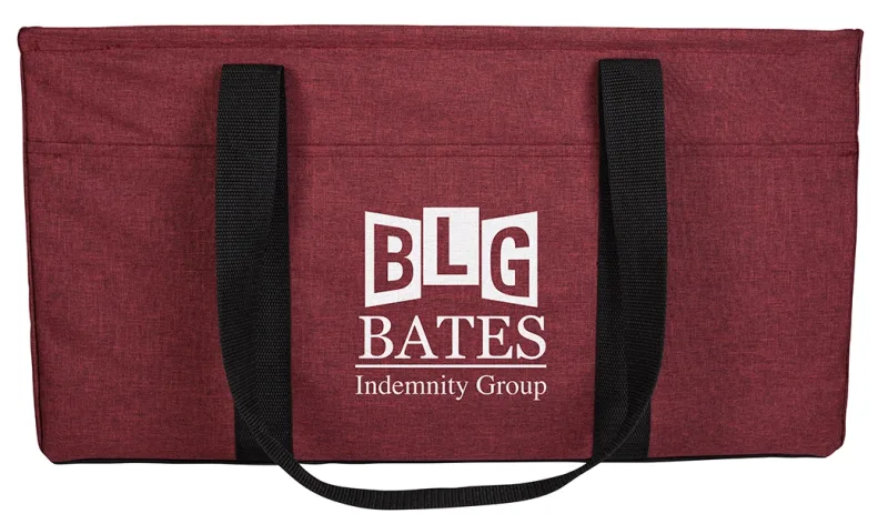 Custom Two-Tone Utility Tote Bag — view 5