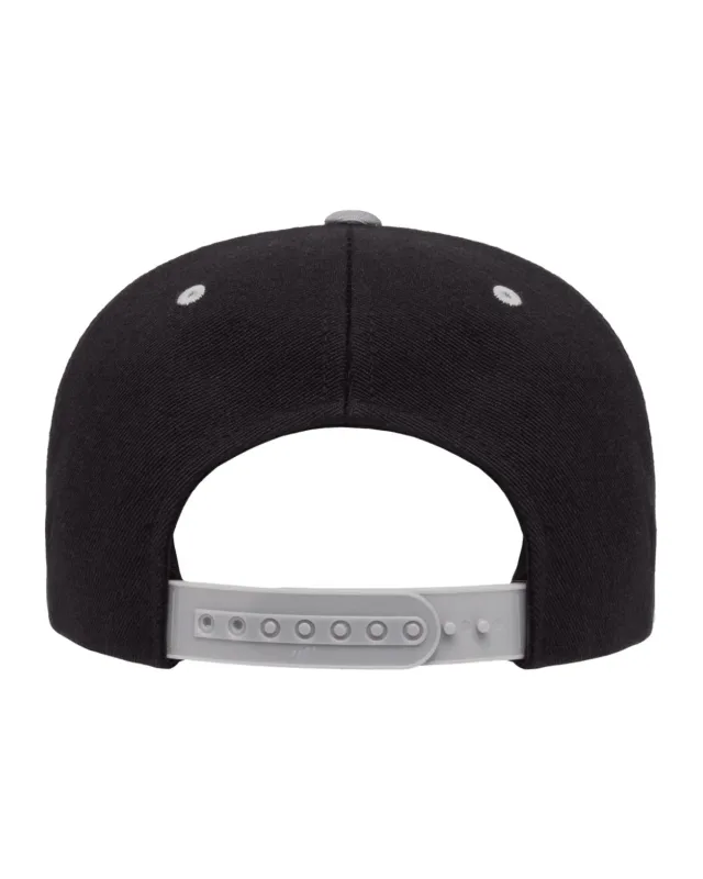 YP Classics Adult Flat Visor Classic Snapback Cap — view 10