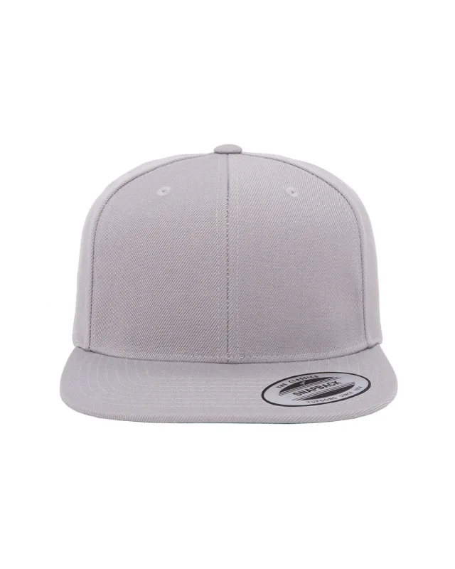 YP Classics Adult Flat Visor Classic Snapback Cap — view 14