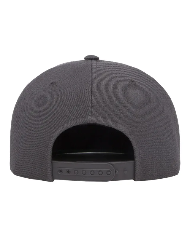 YP Classics Adult Flat Visor Classic Snapback Cap — view 19