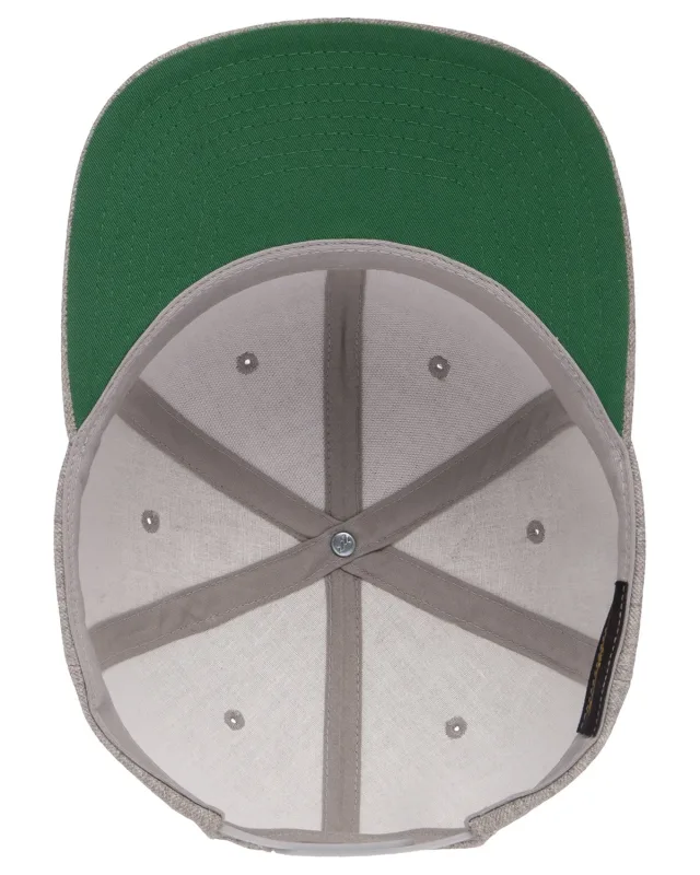 YP Classics Adult Flat Visor Classic Snapback Cap — view 25