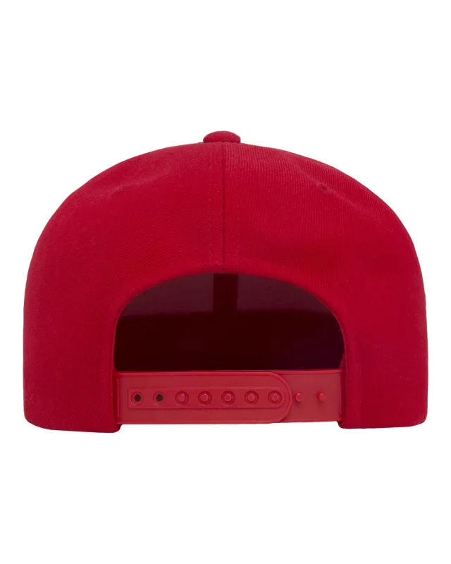 YP Classics Adult Flat Visor Classic Snapback Cap — view 31