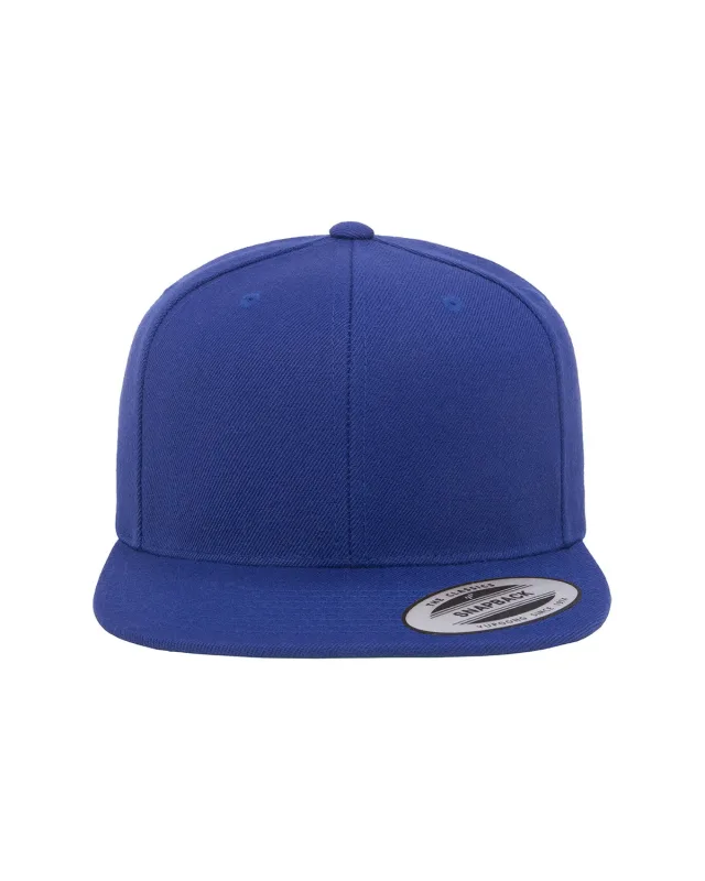 YP Classics Adult Flat Visor Classic Snapback Cap — view 36